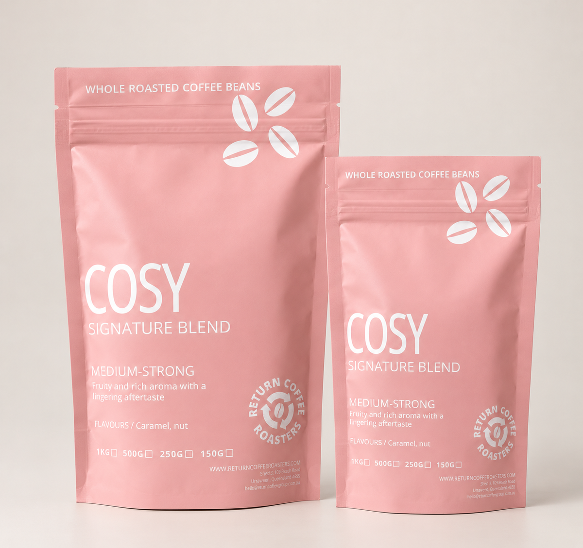 Cosy Signature Blend Coffee Beans | 3KG